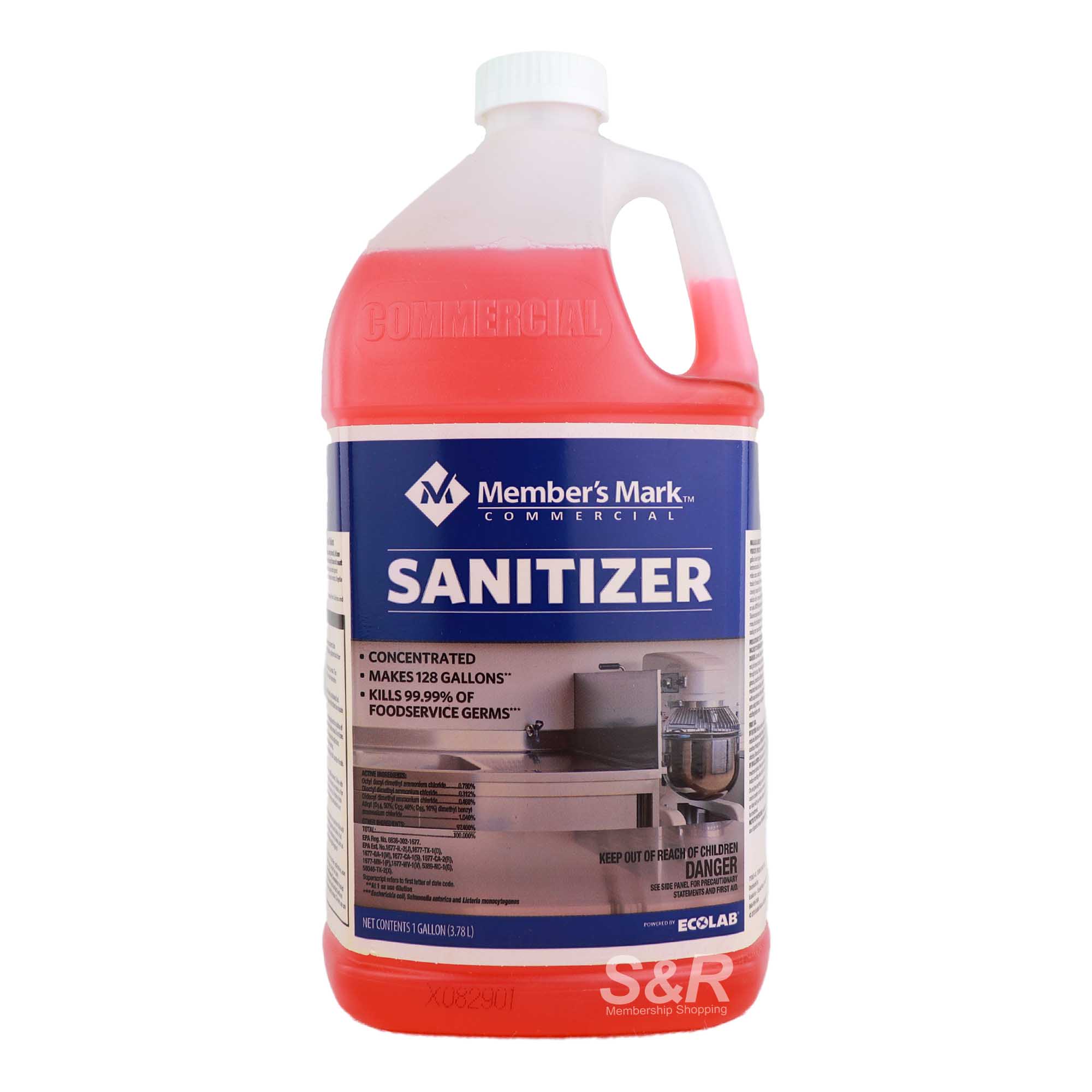 Member's Mark Sanitizer 3.78L